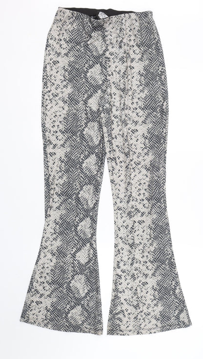 Reclaimed Vintage Womens Beige Animal Print  Capri Leggings Size 8 L30 in