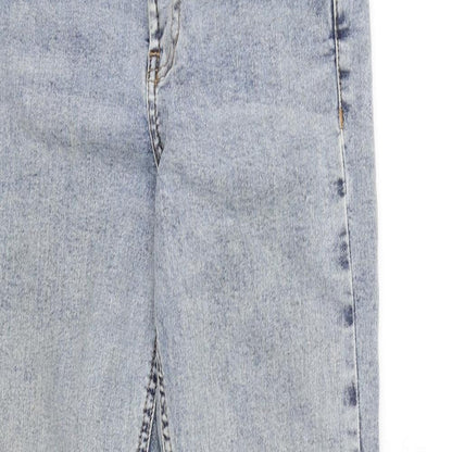 Topsho[ Womens Blue  Denim Skinny Jeans Size 26 L27 in
