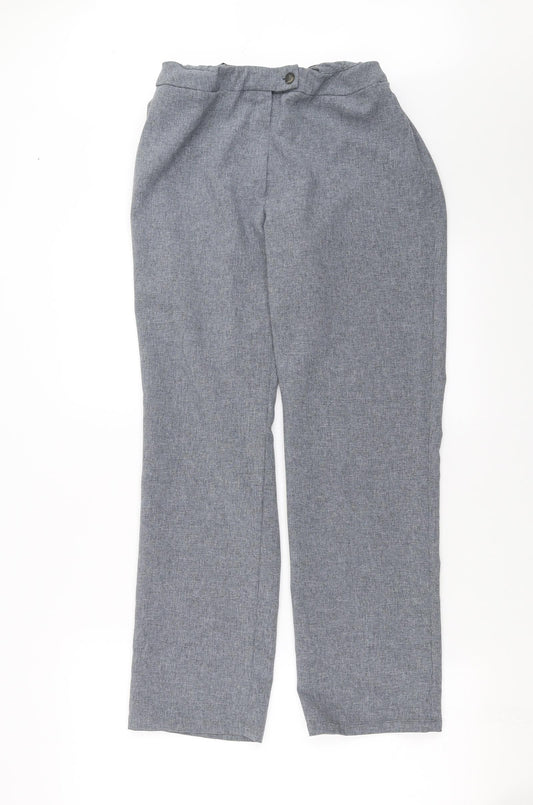Womens UK Size 12 Dorothy Perkins Regular Fit  Grey Trousers