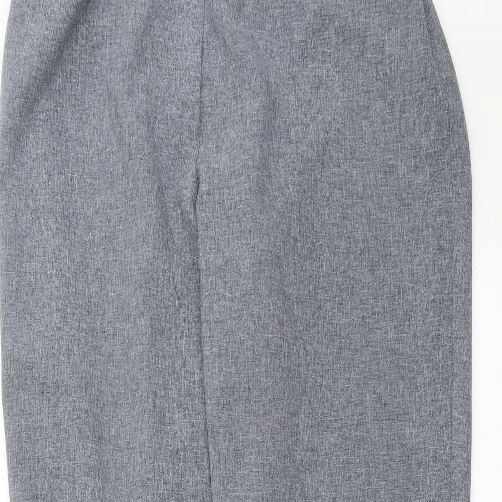 Womens UK Size 12 Dorothy Perkins Regular Fit  Grey Trousers