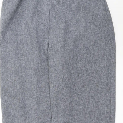 Womens UK Size 12 Dorothy Perkins Regular Fit  Grey Trousers