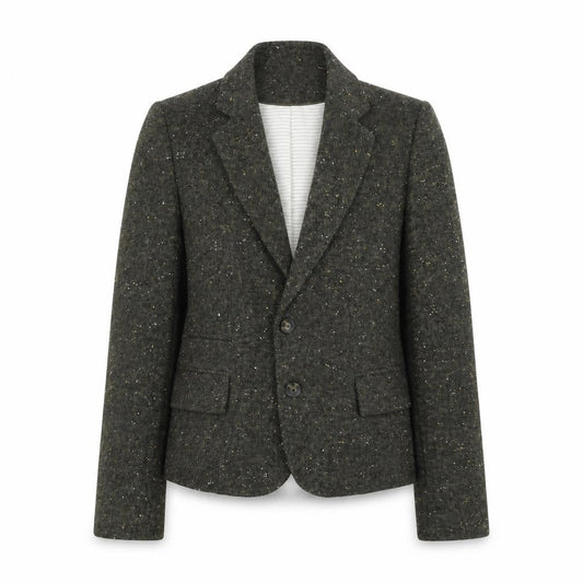 Womens UK Size 10 Marks and Spencer Regular Green Blazer