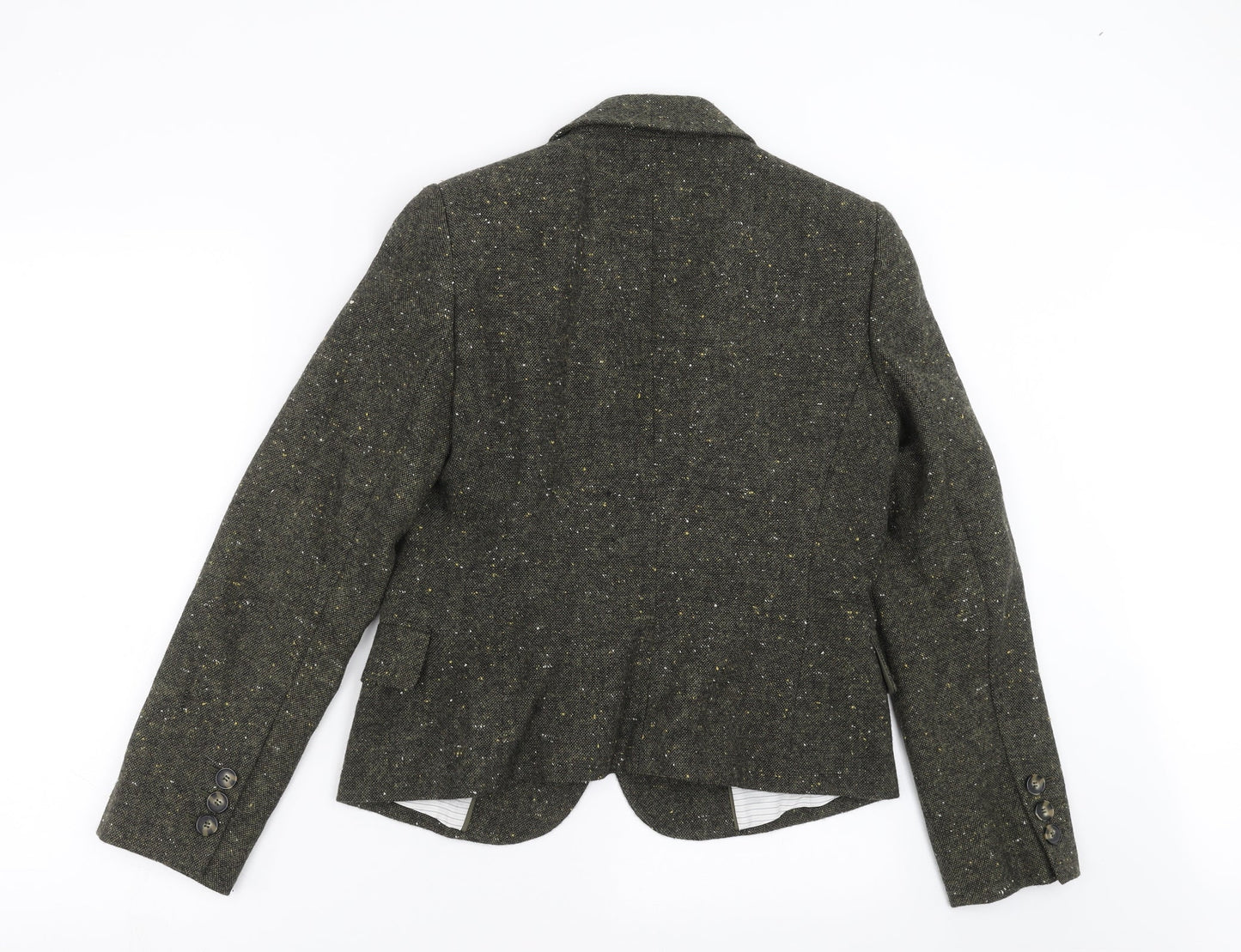 Womens UK Size 10 Marks and Spencer Regular Green Blazer
