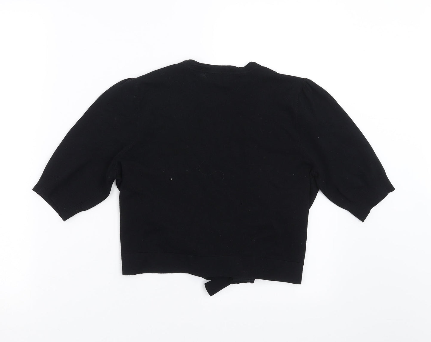 Womens UK Size 12 Marks and Spencer Black Shrug Jumper