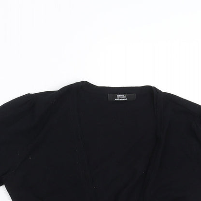 Womens UK Size 12 Marks and Spencer Black Shrug Jumper