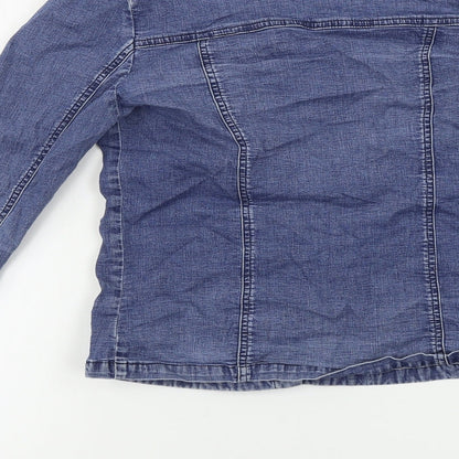 ZZZZZZ  Girls Blue   Jacket Coat Size S