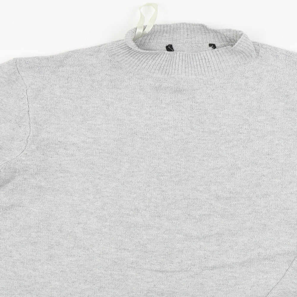 Womens UK Size M Peacocks Grey Pullover Jumper