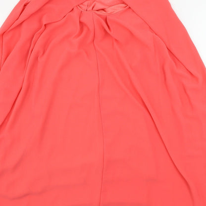 Womens UK Size L Quiz Pink Basic Blouse