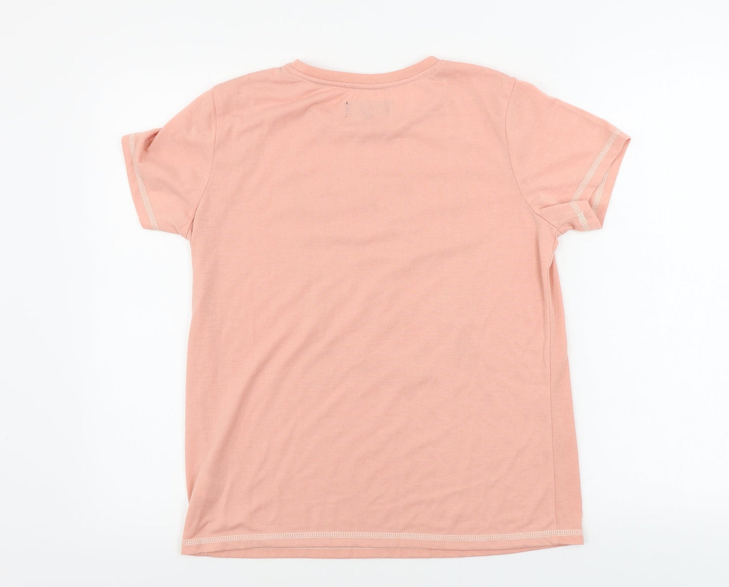 Womens UK Size 10 studio Pink Basic T-Shirt