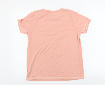 Womens UK Size 10 studio Pink Basic T-Shirt