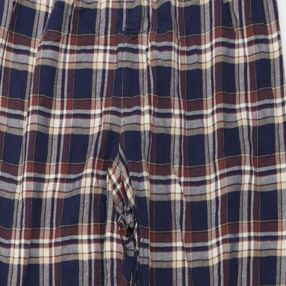 Marks and Spencer  Mens Clear Check  Trousers  Size L L24 in