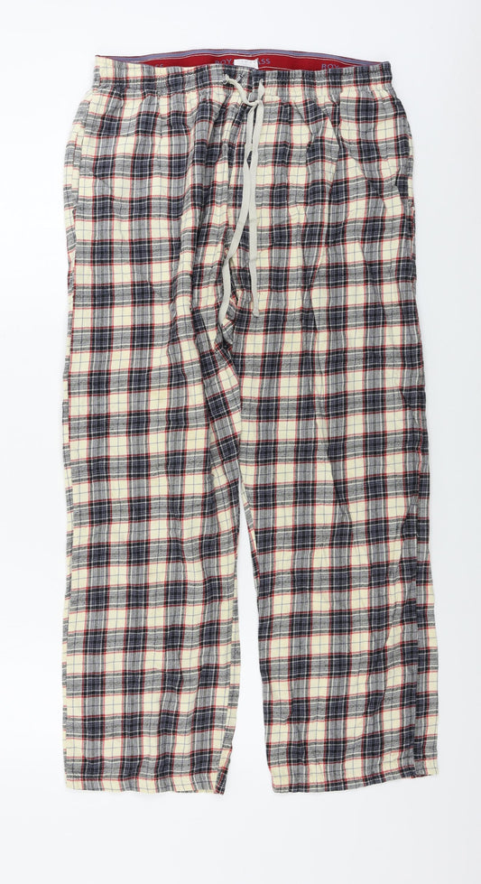 royal class Mens Beige Check  Trousers  Size L L27 in