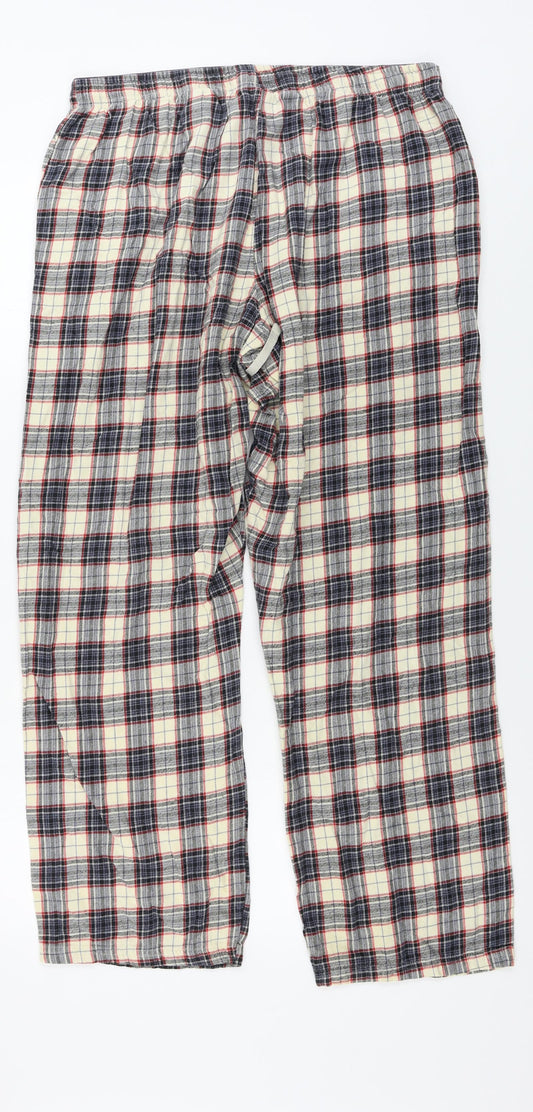 royal class Mens Beige Check  Trousers  Size L L27 in