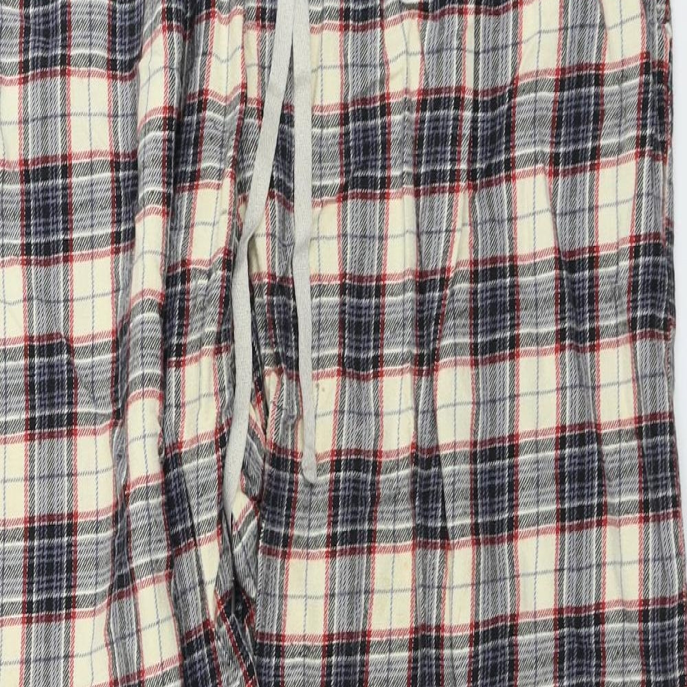 royal class Mens Beige Check  Trousers  Size L L27 in