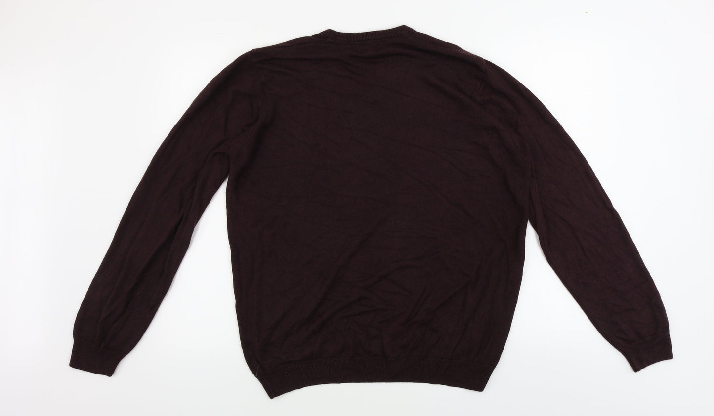 Marks and Spencer  Mens Red   Pullover Jumper Size XL