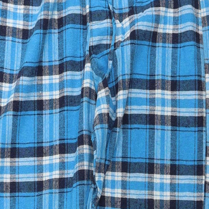 Location  Womens Blue Check  Trousers  Size M L25 in