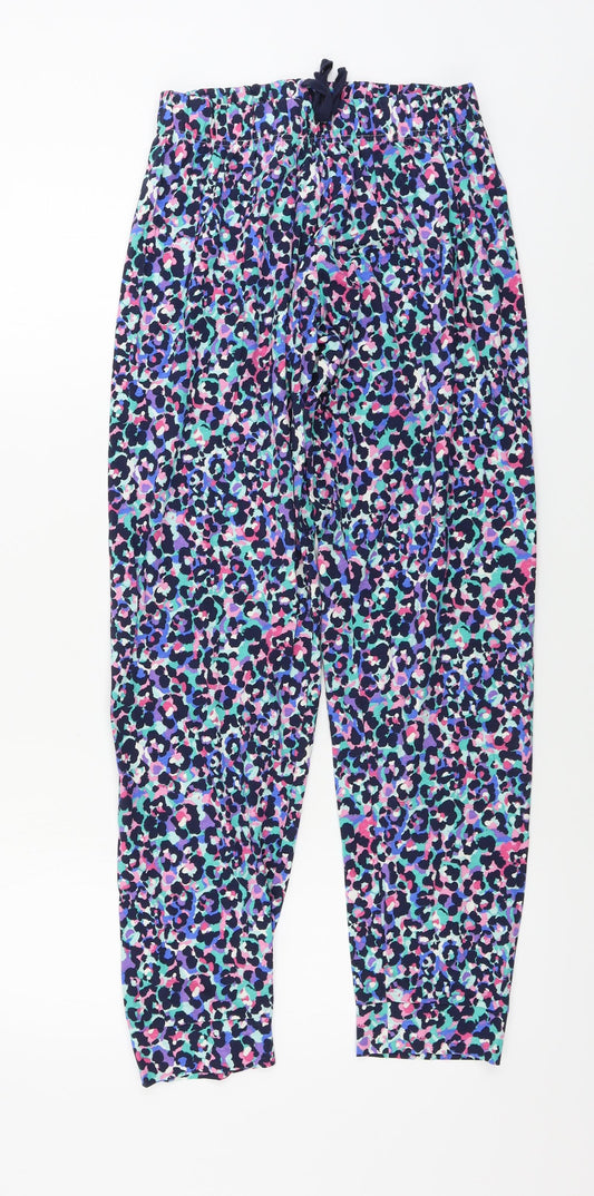 Primark  Womens Blue Camouflage  Trousers  Size S L23 in