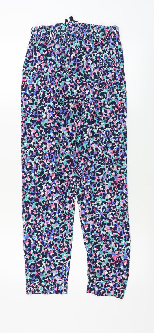 Primark  Womens Blue Camouflage  Trousers  Size S L23 in