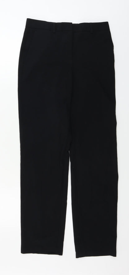 Womens UK Size 8 Marks and Spencer Regular Fit  Black Trousers