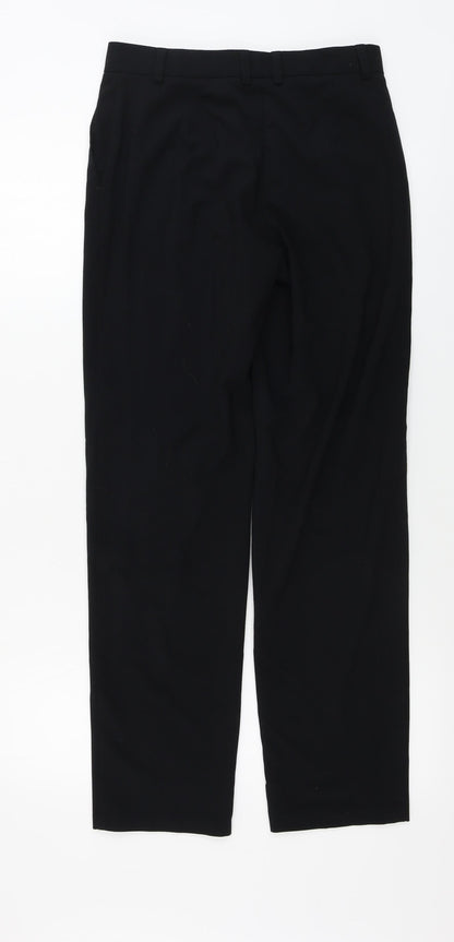 Womens UK Size 8 Marks and Spencer Regular Fit  Black Trousers
