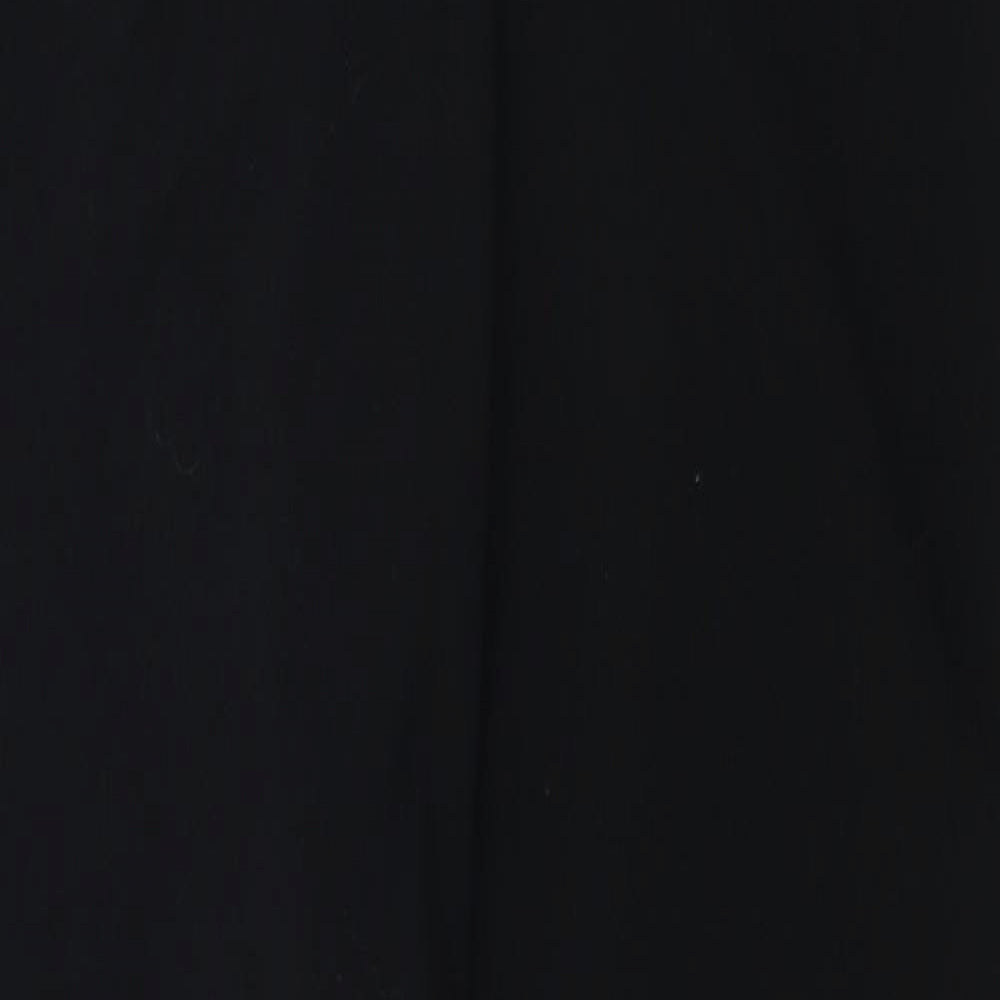 Womens UK Size 8 Marks and Spencer Regular Fit  Black Trousers