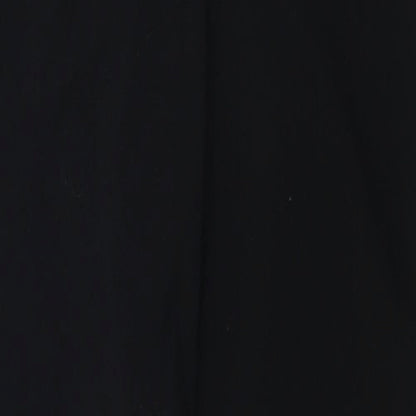 Womens UK Size 8 Marks and Spencer Regular Fit  Black Trousers