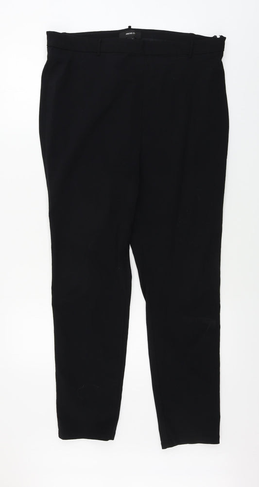 FOREVER 21  Womens Black   Trousers  Size 34 in L26 in