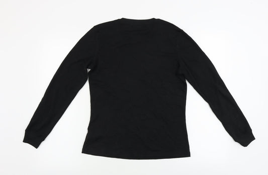 Campri  Womens Black   Pullover Jumper Size 12