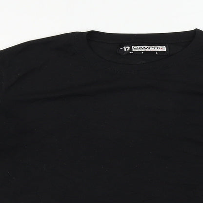 Campri  Womens Black   Pullover Jumper Size 12