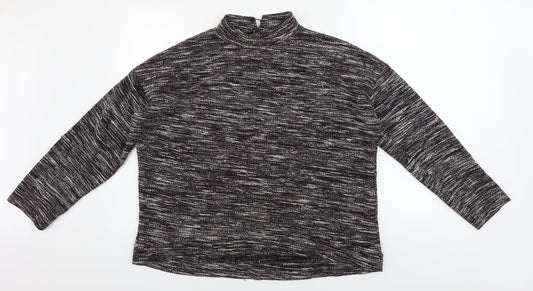 Womens UK Size 12 New Look Black Pullover Jumper