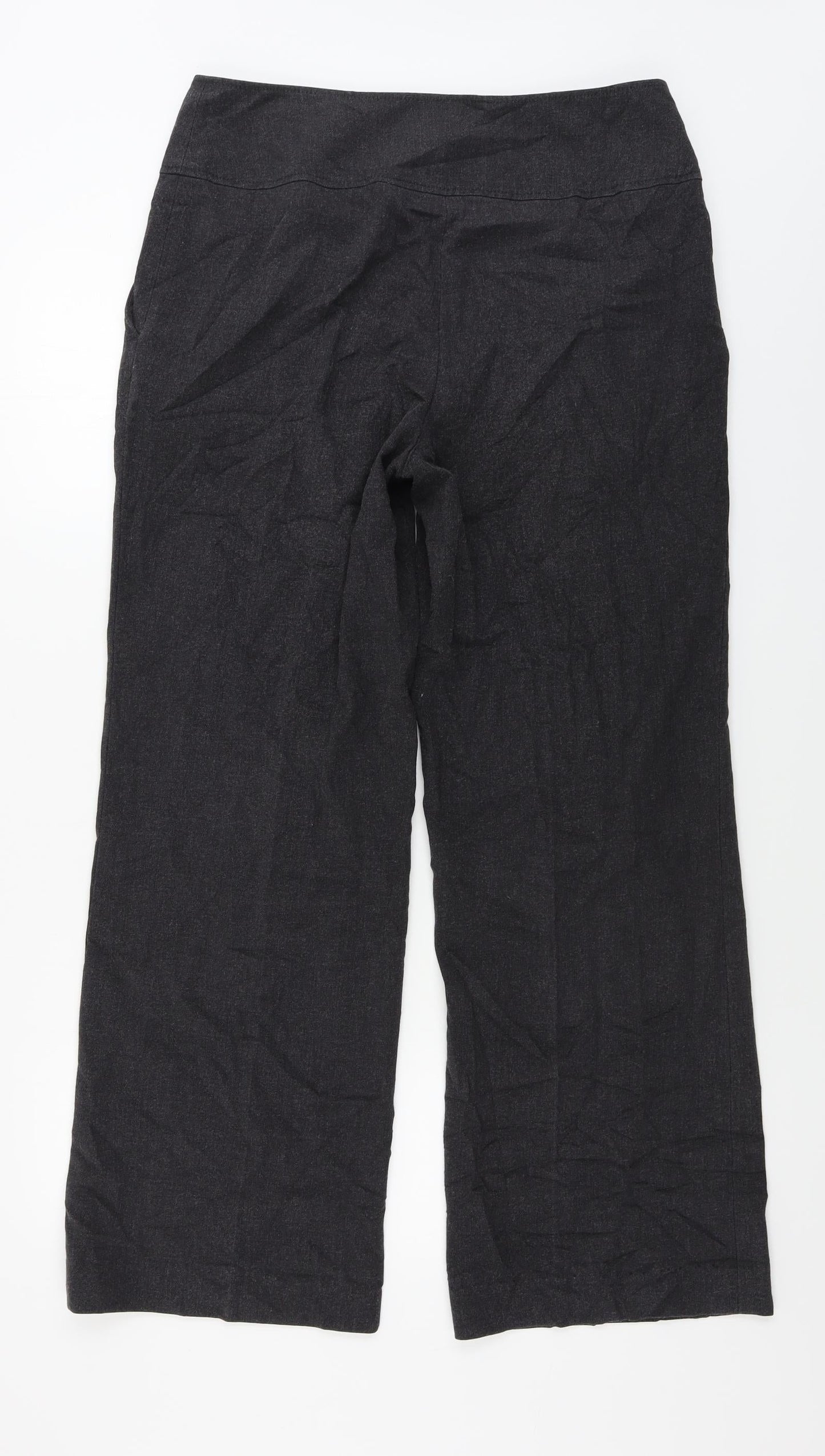 Womens UK Size 12 EWM Regular Fit  Grey Trousers