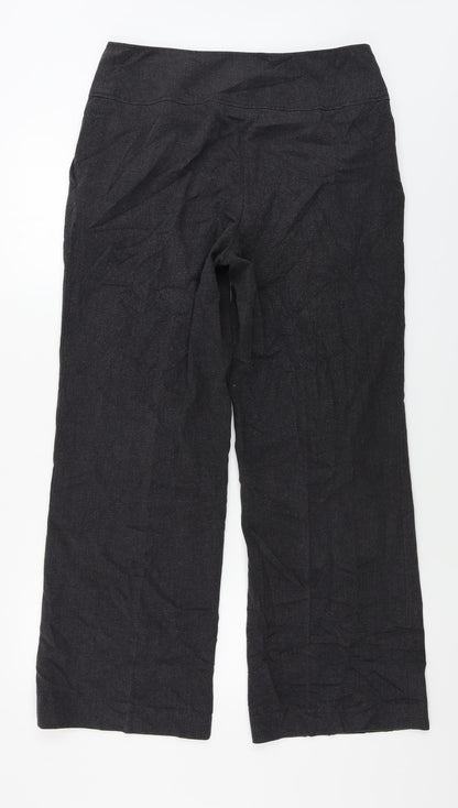 Womens UK Size 12 EWM Regular Fit  Grey Trousers