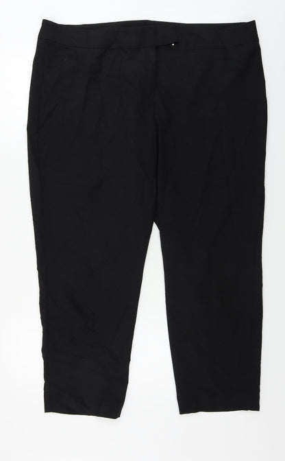 George  Womens Black   Trousers  Size 20 L26 in