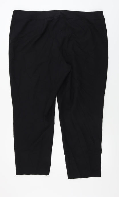 George  Womens Black   Trousers  Size 20 L26 in