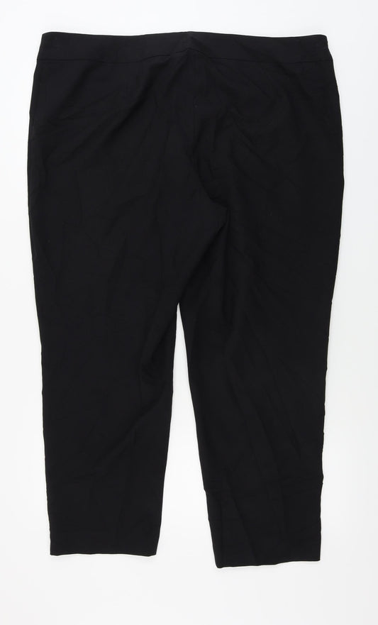 George  Womens Black   Trousers  Size 20 L26 in
