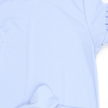 I SAW IT FIRST Womens Blue   A-Line  Size 10  - BELTED