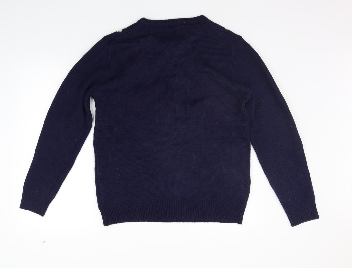 Cedar Wood State Mens Blue   Pullover Jumper Size M  - Christams