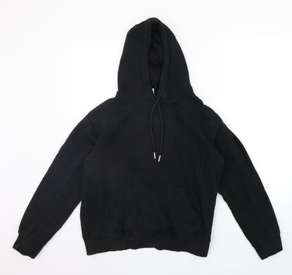 H&M Womens Black   Henley Hoodie Size XS