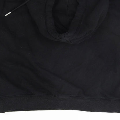 H&M Womens Black   Henley Hoodie Size XS