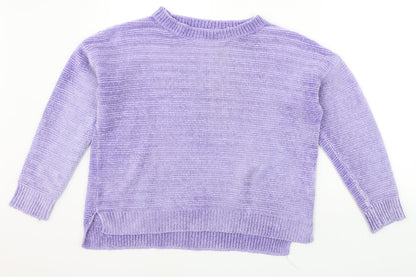 George Womens Purple   Pullover Jumper Size S