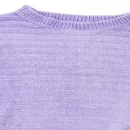 George Womens Purple   Pullover Jumper Size S