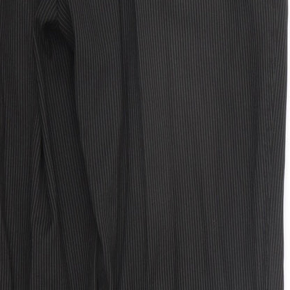 Womens UK Size 32 in F&F Regular Fit  Black Trousers