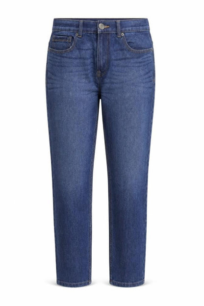 Denim & Co. Womens Blue   Straight Jeans Size 32 L30 in