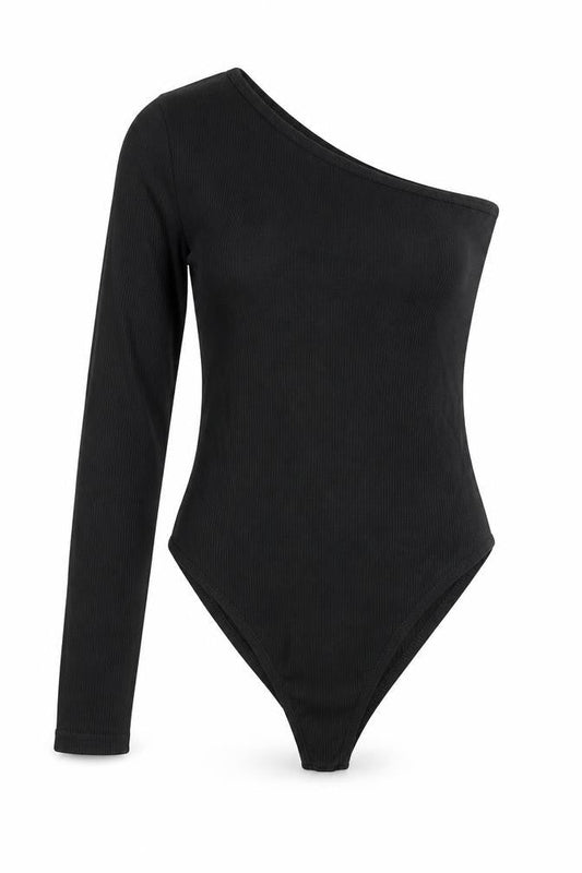Womens UK Size 8 Boohoo One-Piece Black Jumpsuit