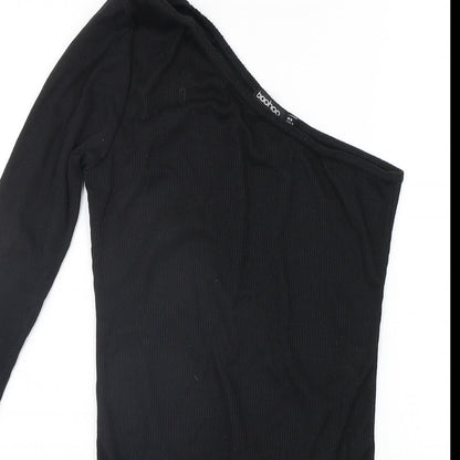 Boohoo Womens Black   Jumpsuit One-Piece Size 8