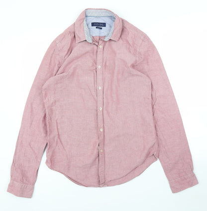 Zara Mens Purple    Button-Up Size M