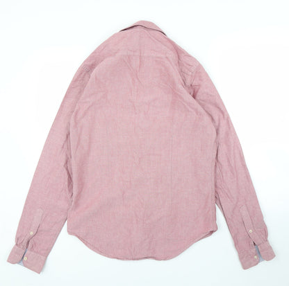 Zara Mens Purple    Button-Up Size M