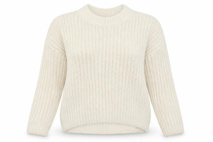 Womens UK Size S Papaya Ivory Pullover Jumper