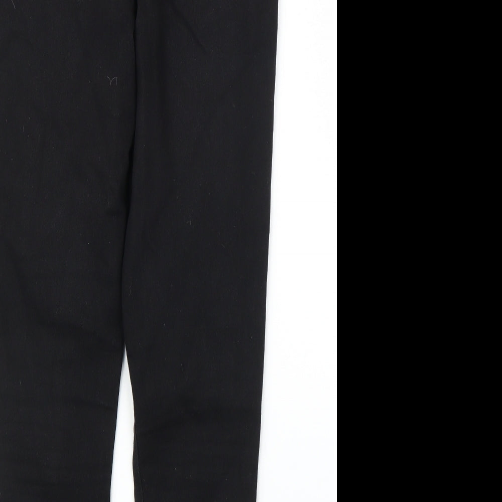 Boohoo Womens Black  Denim Skinny Jeans Size 8 L23 in