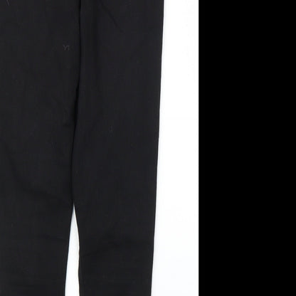 Boohoo Womens Black  Denim Skinny Jeans Size 8 L23 in